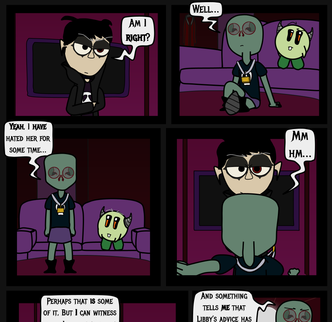 Donnie The Fighting Psychopath - Episode 12, Page 19: Libby's Cold Truth - Part 3
