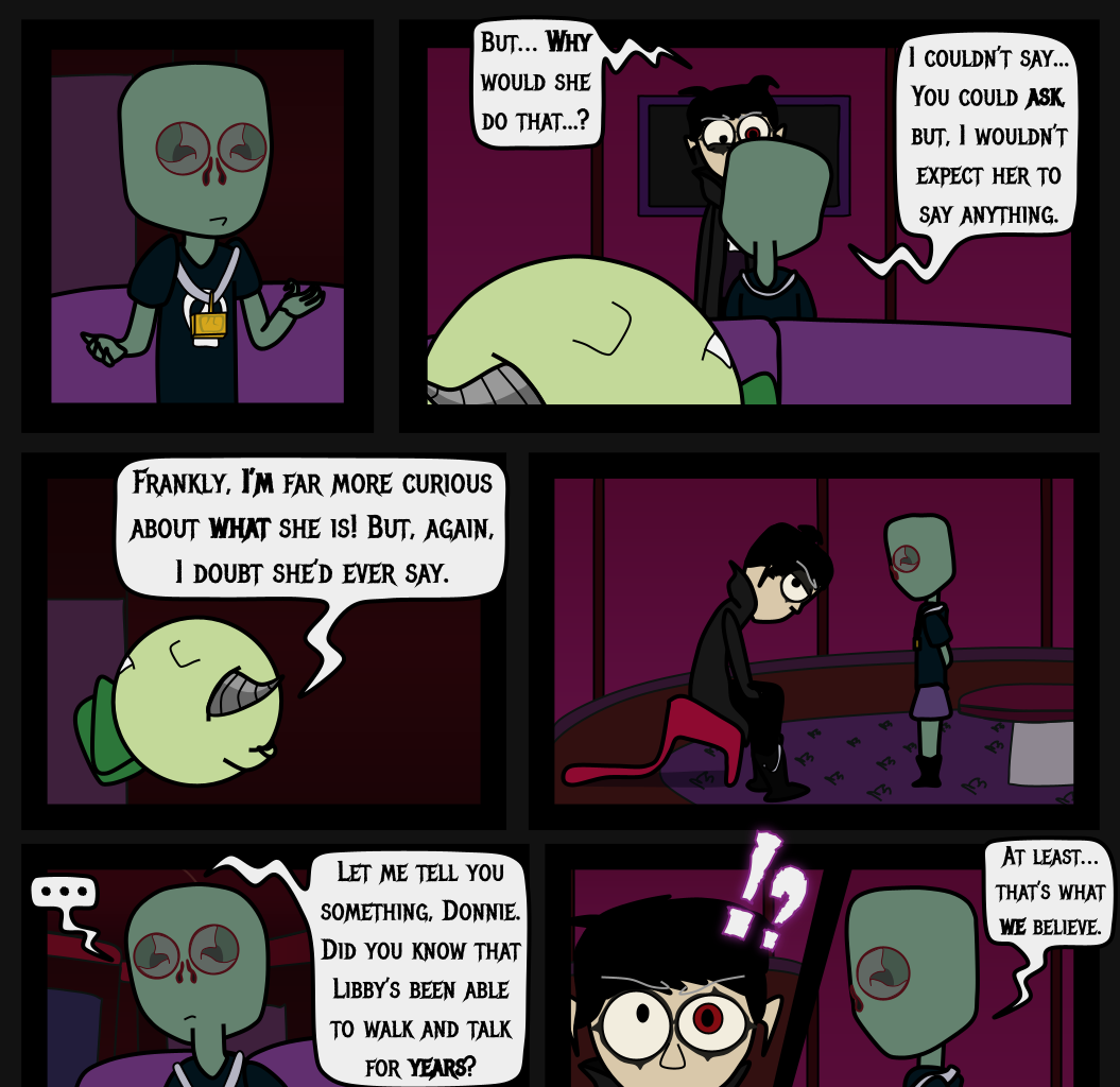 Donnie The Fighting Psychopath - Episode 12, Page 20: Libby's Cold Truth - Part 3