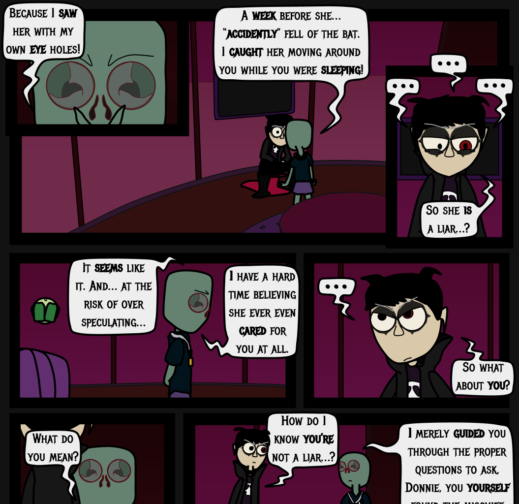 Donnie The Fighting Psychopath - Episode 12, Page 21: Libby's Cold Truth - Part 3