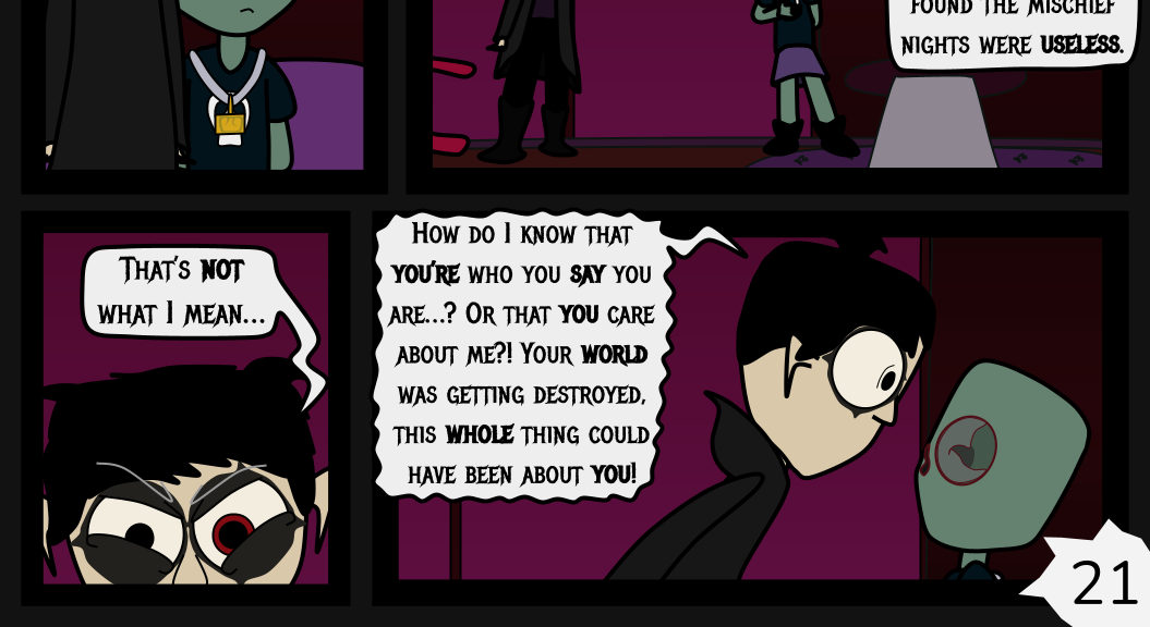 Donnie The Fighting Psychopath - Episode 12, Page 21: Libby's Cold Truth - Part 3
