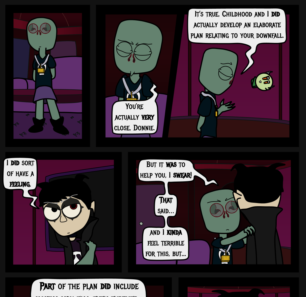 Donnie The Fighting Psychopath - Episode 12, Page 22: Libby's Cold Truth - Part 3