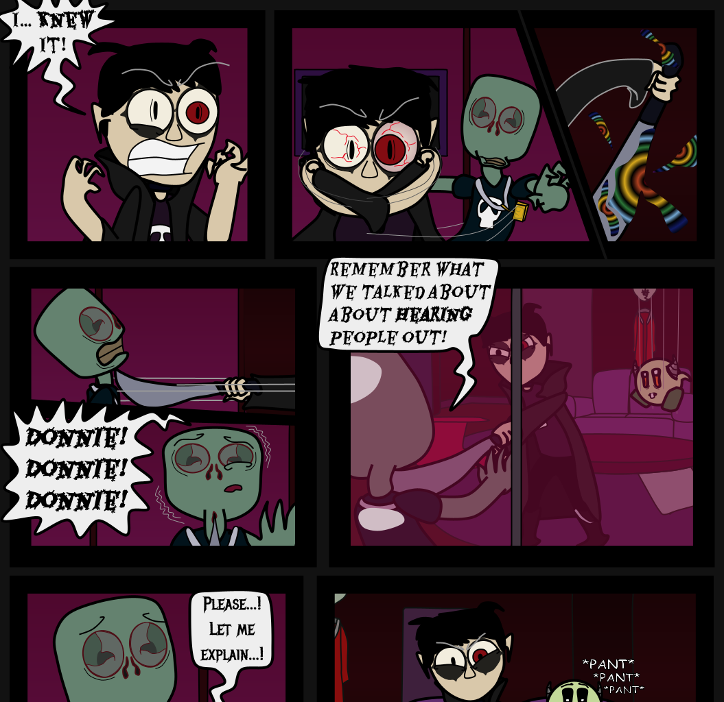 Donnie The Fighting Psychopath - Episode 12, Page 23: Libby's Cold Truth - Part 3