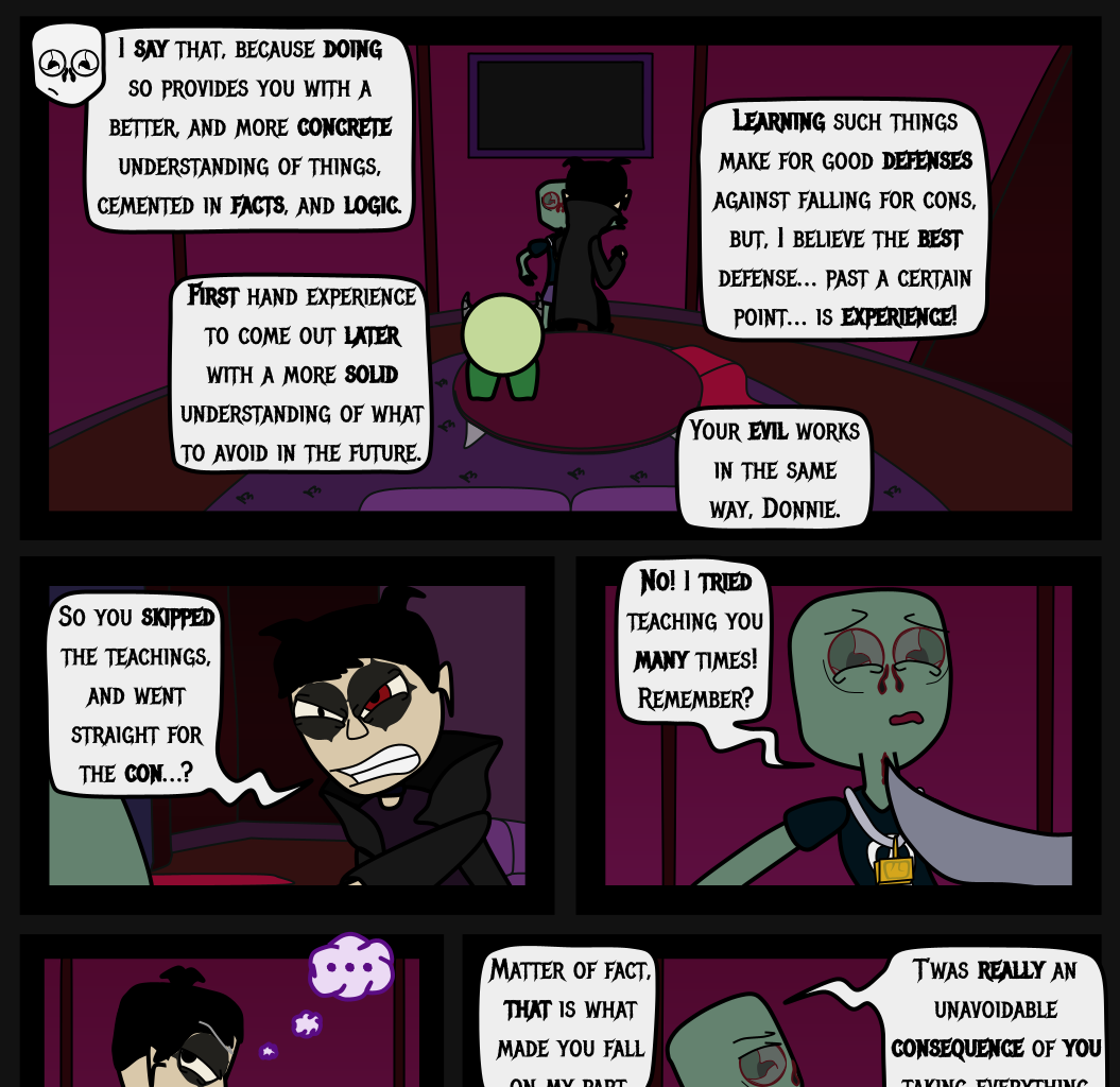Donnie The Fighting Psychopath - Episode 12, Page 24: Libby's Cold Truth - Part 3