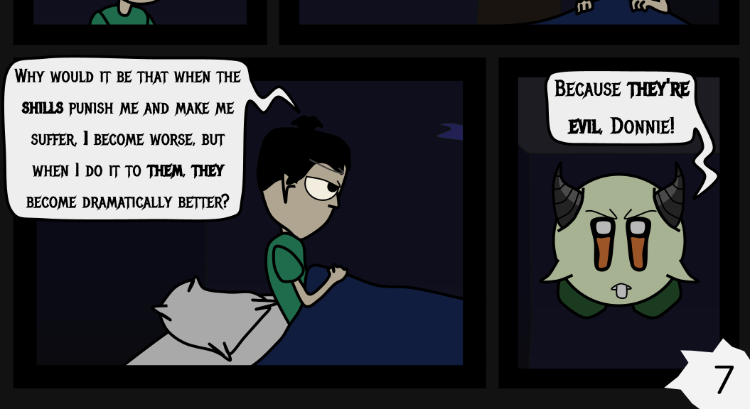 Donnie The Fighting Psychopath - Episode 13, Page 7: Betrayal