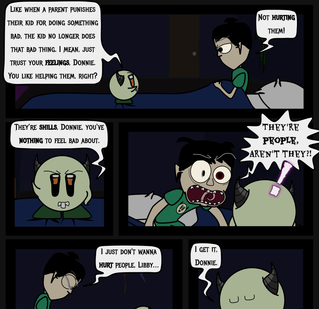 Donnie The Fighting Psychopath - Episode 13, Page 8: Betrayal