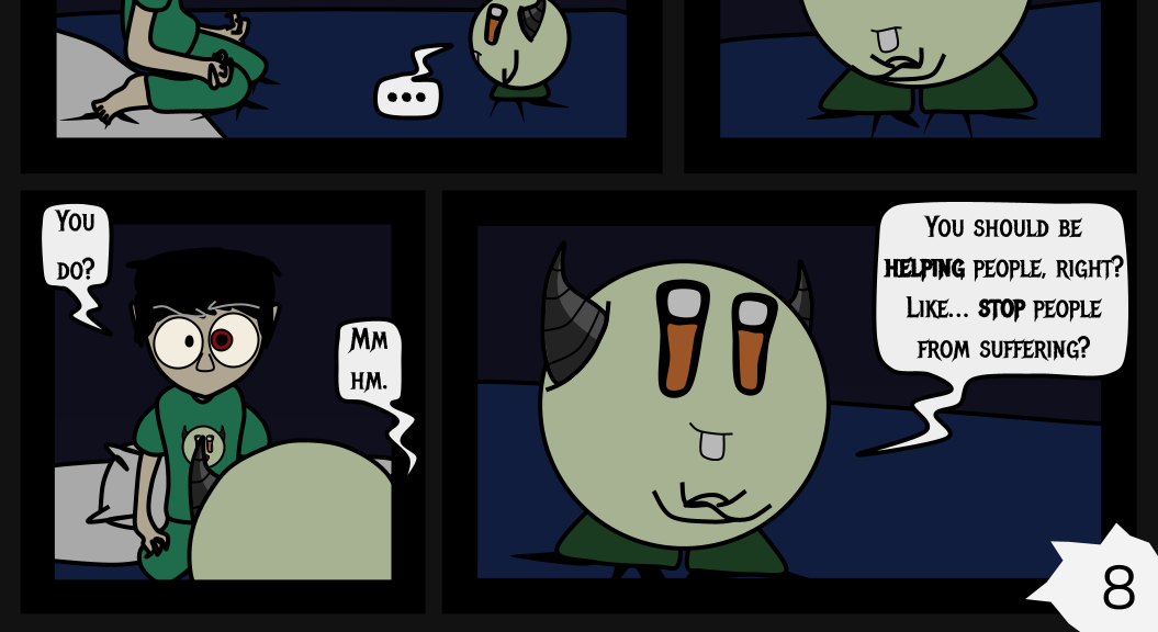 Donnie The Fighting Psychopath - Episode 13, Page 8: Betrayal