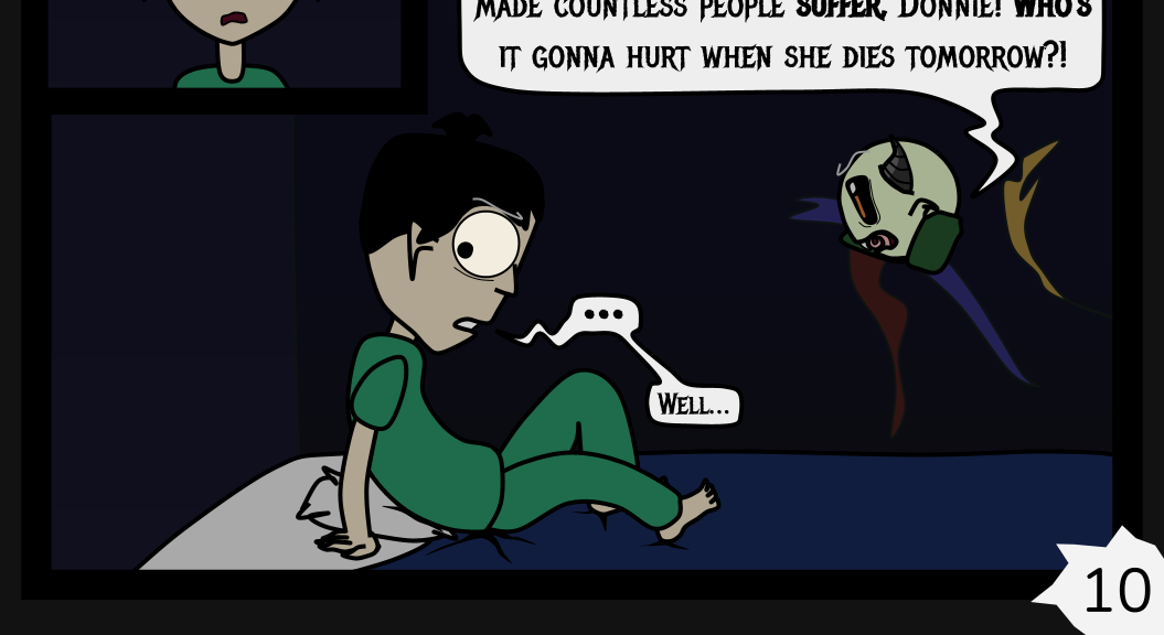 Donnie The Fighting Psychopath - Episode 13, Page 10: Betrayal