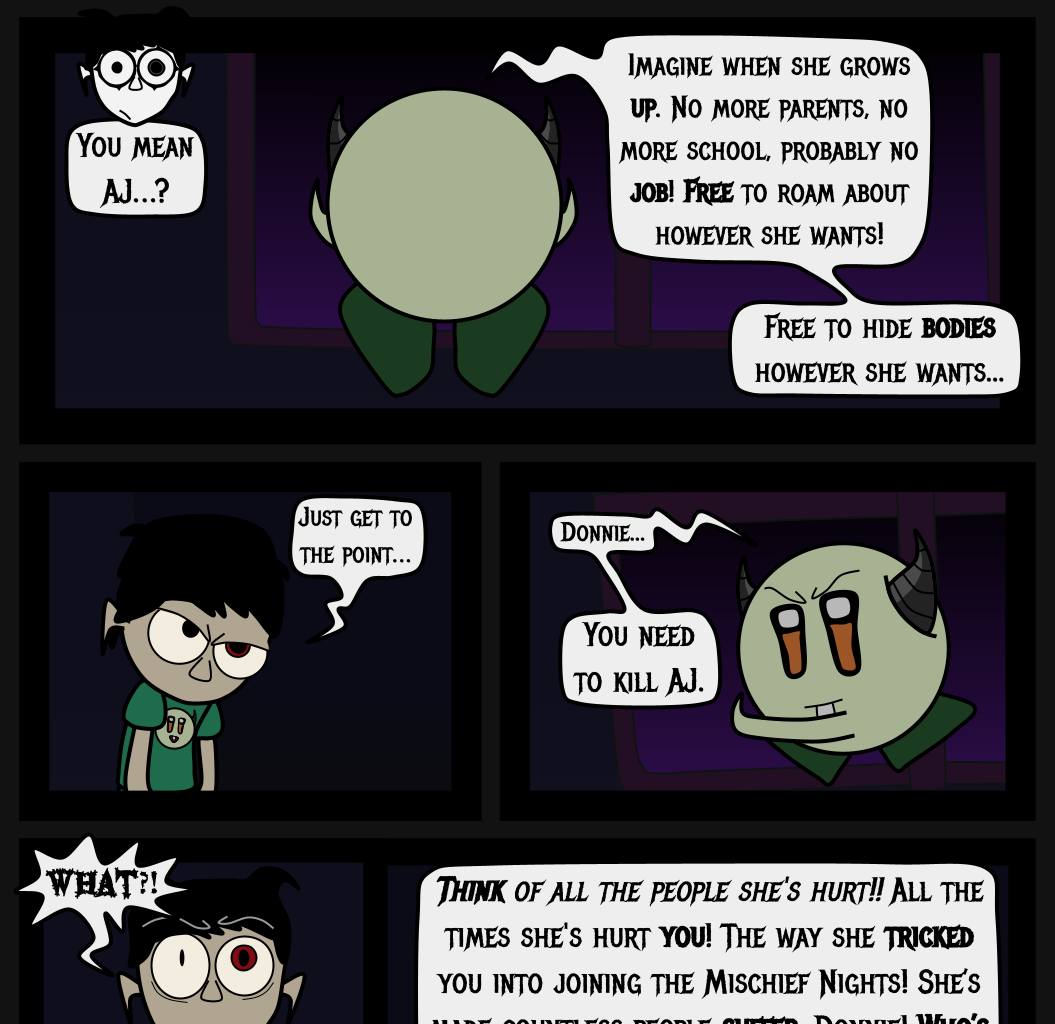 Donnie The Fighting Psychopath - Episode 13, Page 10: Betrayal