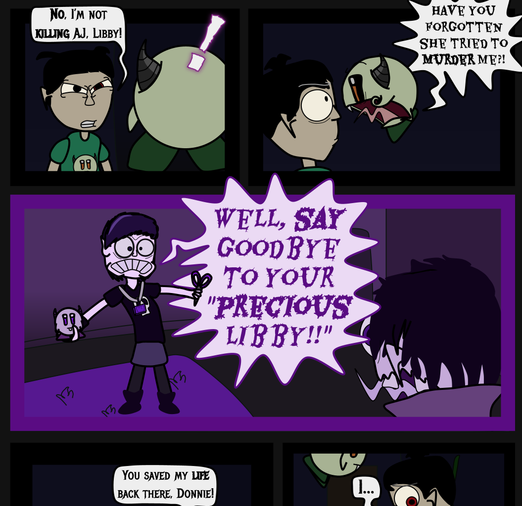 Donnie The Fighting Psychopath - Episode 13, Page 11: Betrayal