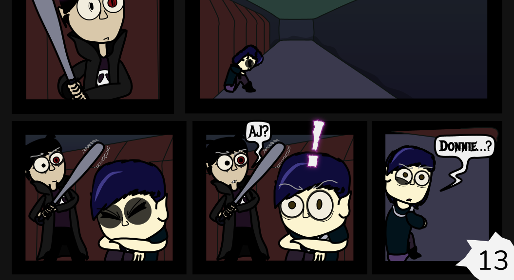 Donnie The Fighting Psychopath - Episode 13, Page 13: Betrayal
