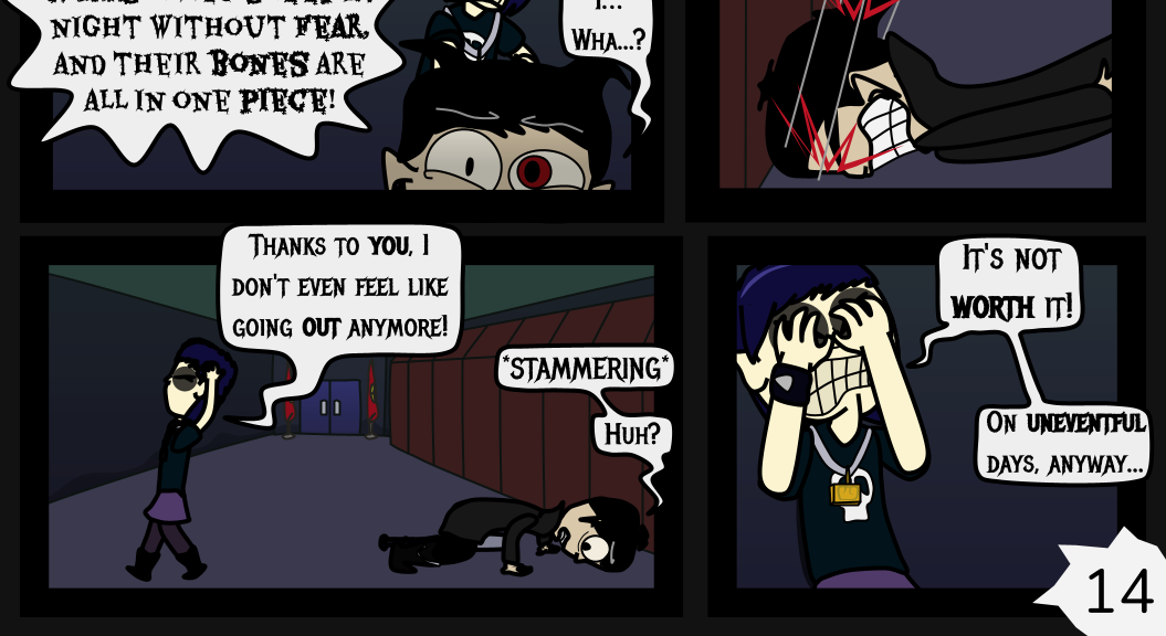 Donnie The Fighting Psychopath - Episode 13, Page 14: Betrayal