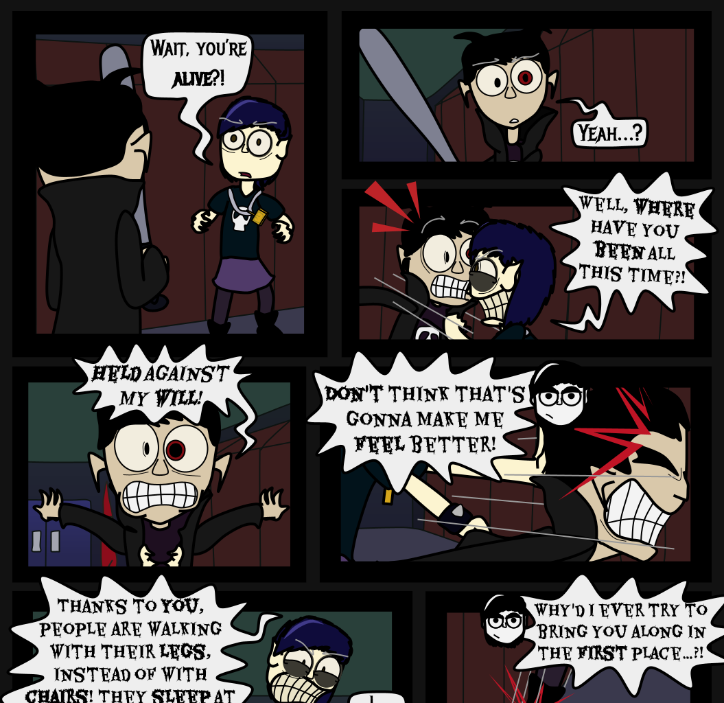 Donnie The Fighting Psychopath - Episode 13, Page 14: Betrayal