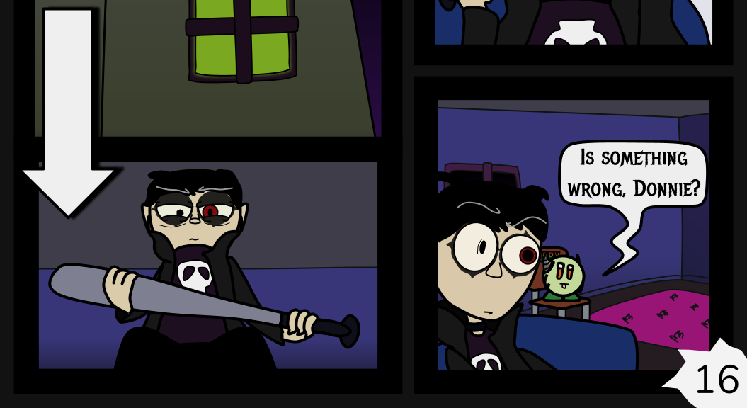 Donnie The Fighting Psychopath - Episode 13, Page 16: Betrayal