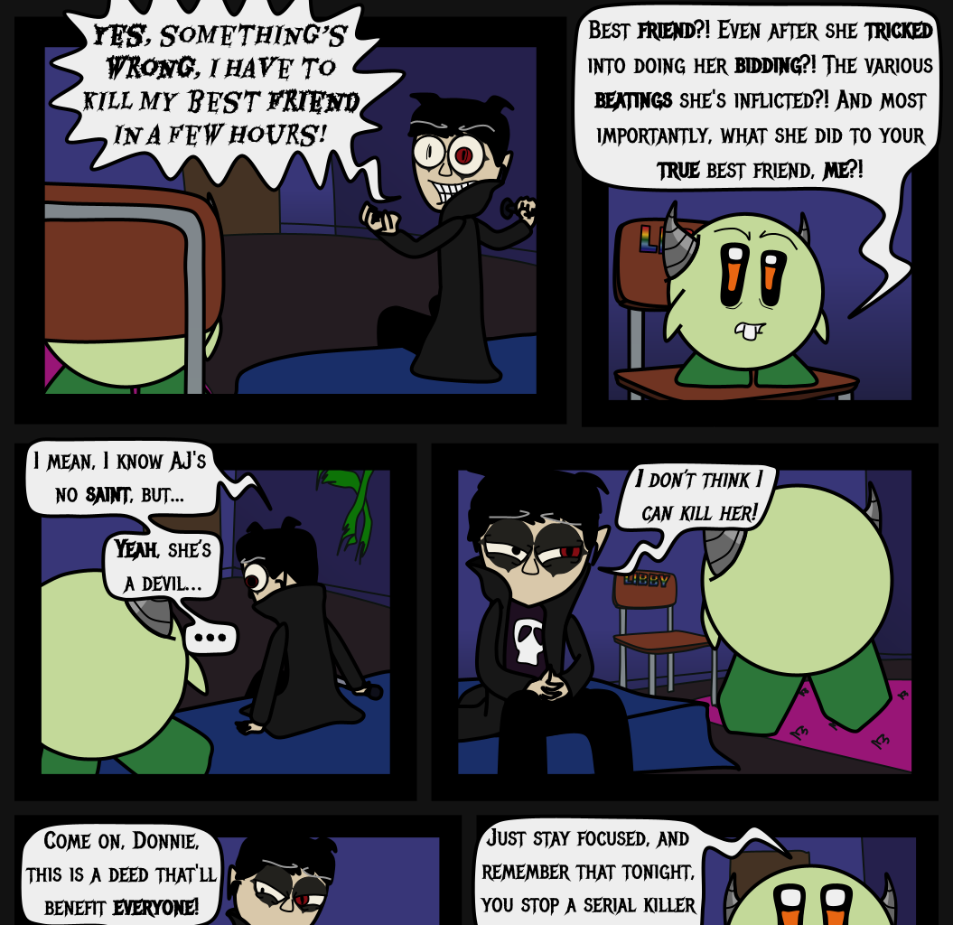Donnie The Fighting Psychopath - Episode 13, Page 17: Betrayal