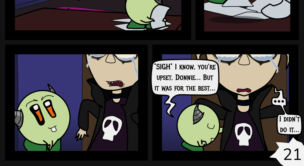 Donnie The Fighting Psychopath - Episode 13, Page 21: Betrayal