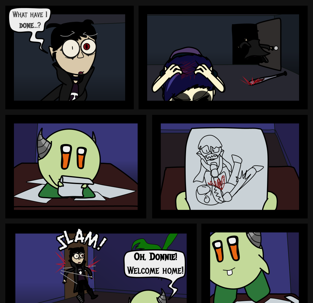 Donnie The Fighting Psychopath - Episode 13, Page 21: Betrayal