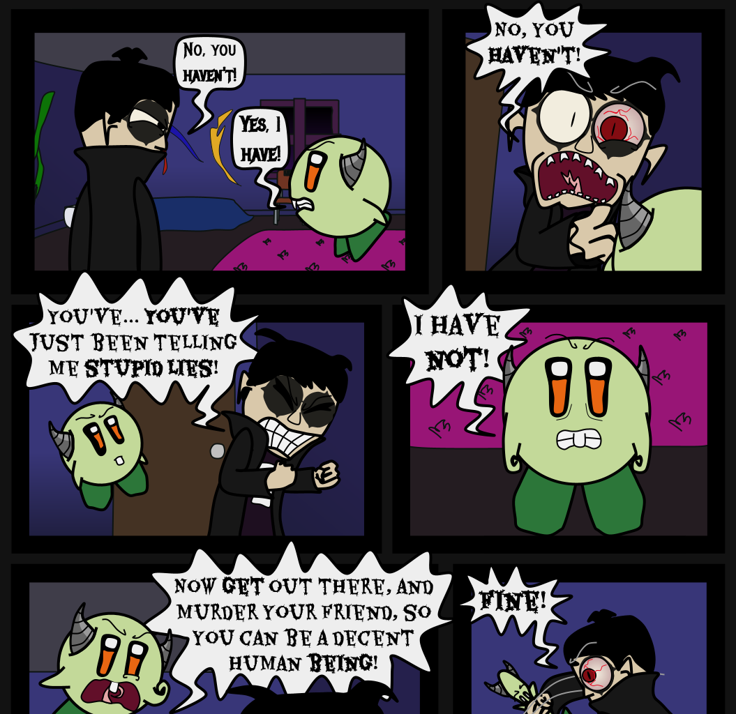 Donnie The Fighting Psychopath - Episode 13, Page 23: Betrayal
