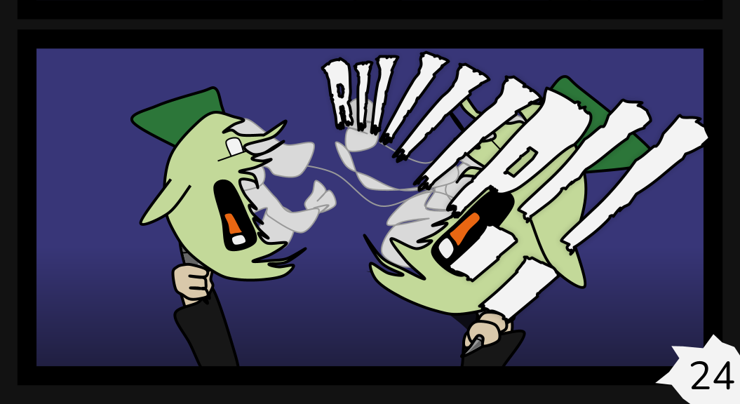 Donnie The Fighting Psychopath - Episode 13, Page 24: Betrayal