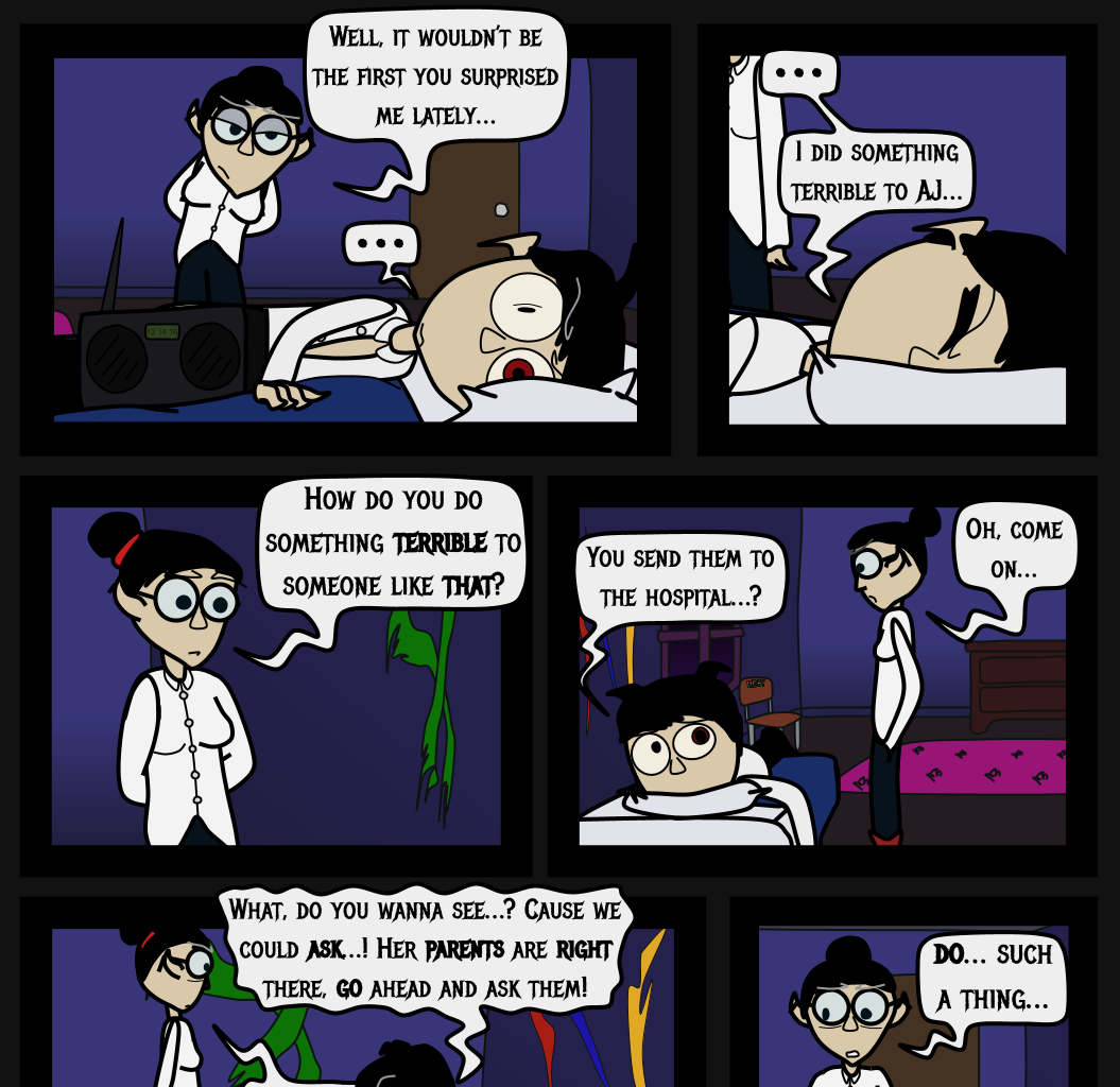 Donnie The Fighting Psychopath - Episode 14, Page 3: Strongish Conclusions
