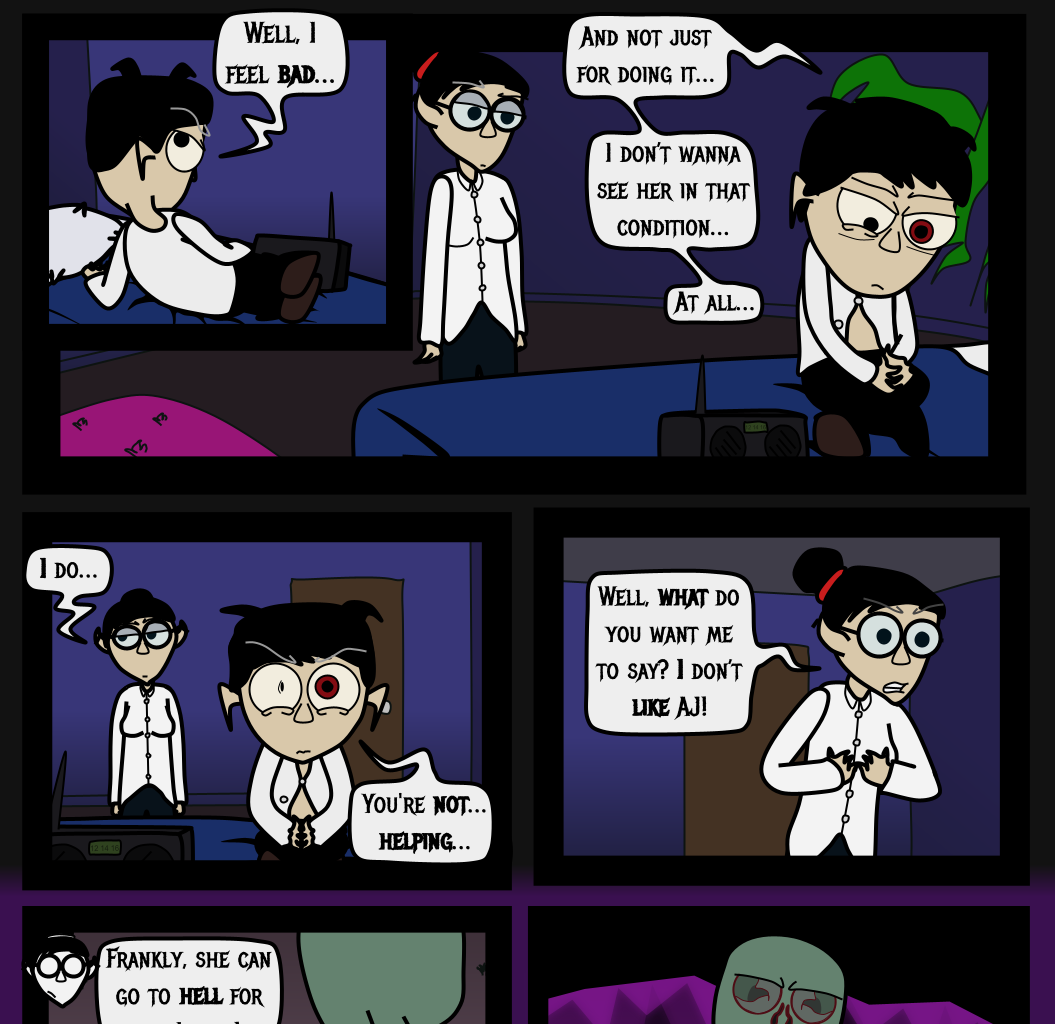 Donnie The Fighting Psychopath - Episode 14, Page 4: Strongish Conclusions
