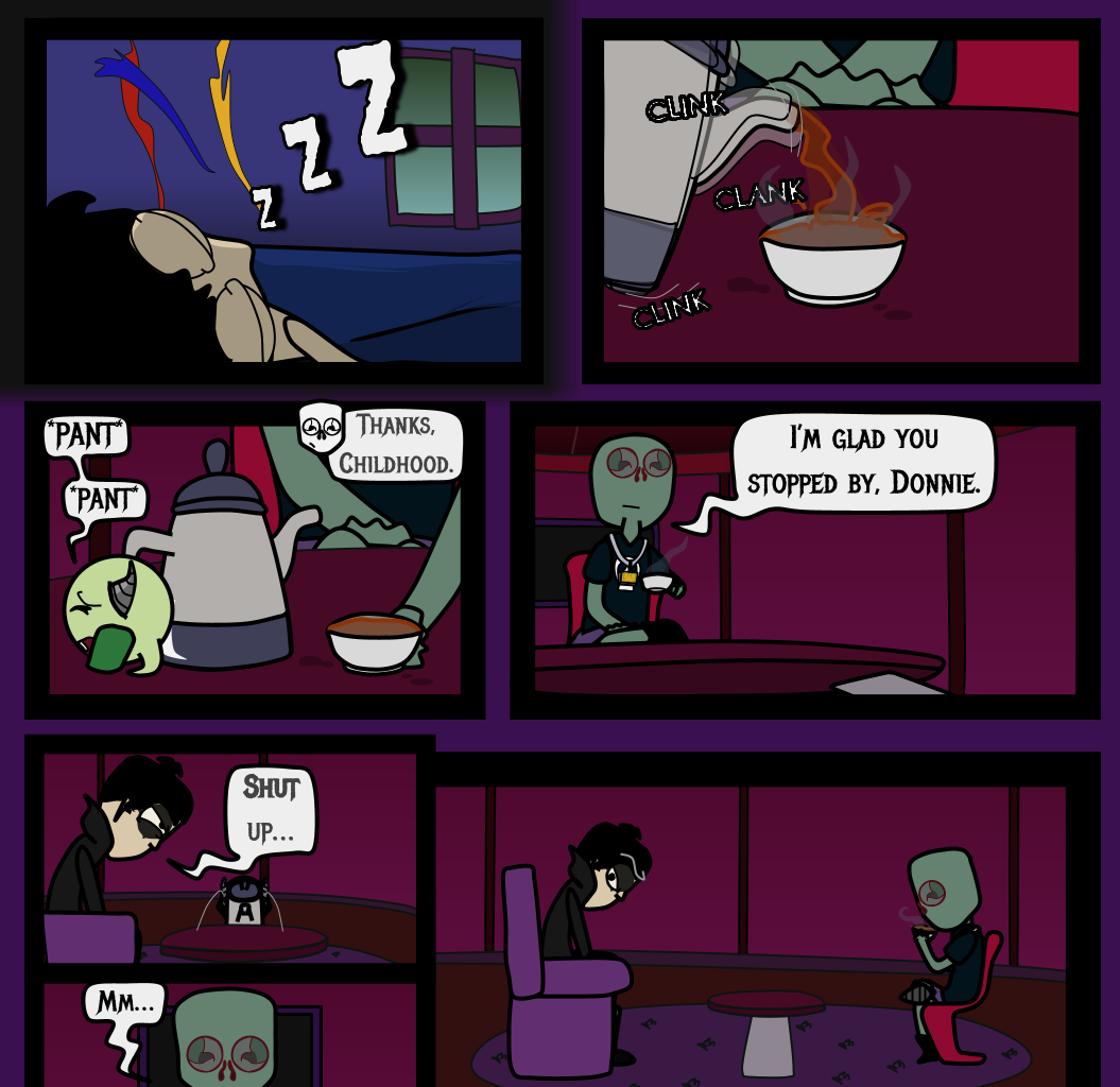 Donnie The Fighting Psychopath - Episode 14, Page 5: Strongish Conclusions