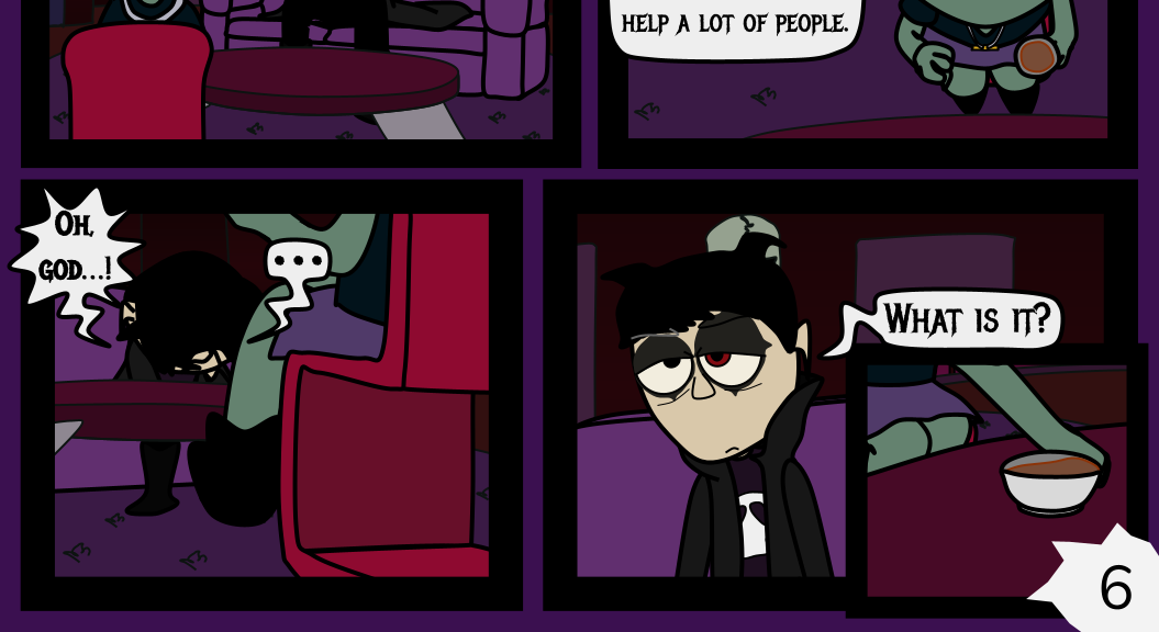 Donnie The Fighting Psychopath - Episode 14, Page 6: Strongish Conclusions