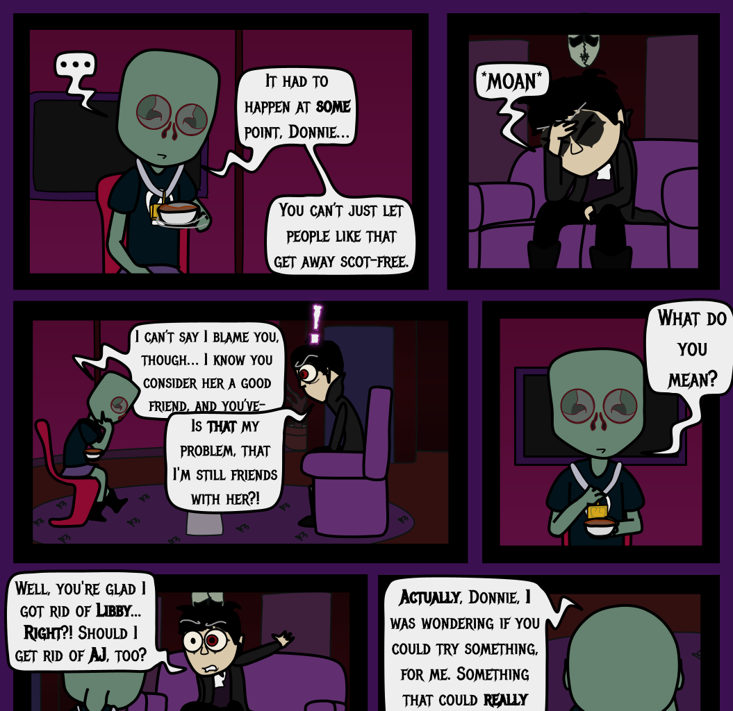 Donnie The Fighting Psychopath - Episode 14, Page 6: Strongish Conclusions