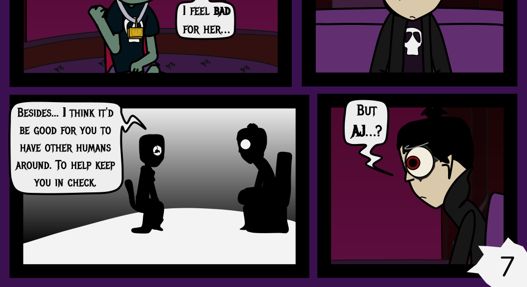 Donnie The Fighting Psychopath - Episode 14, Page 7: Strongish Conclusions