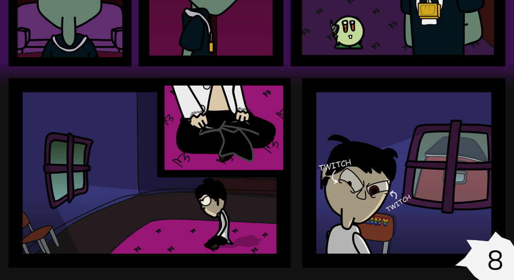 Donnie The Fighting Psychopath - Episode 14, Page 8: Strongish Conclusions