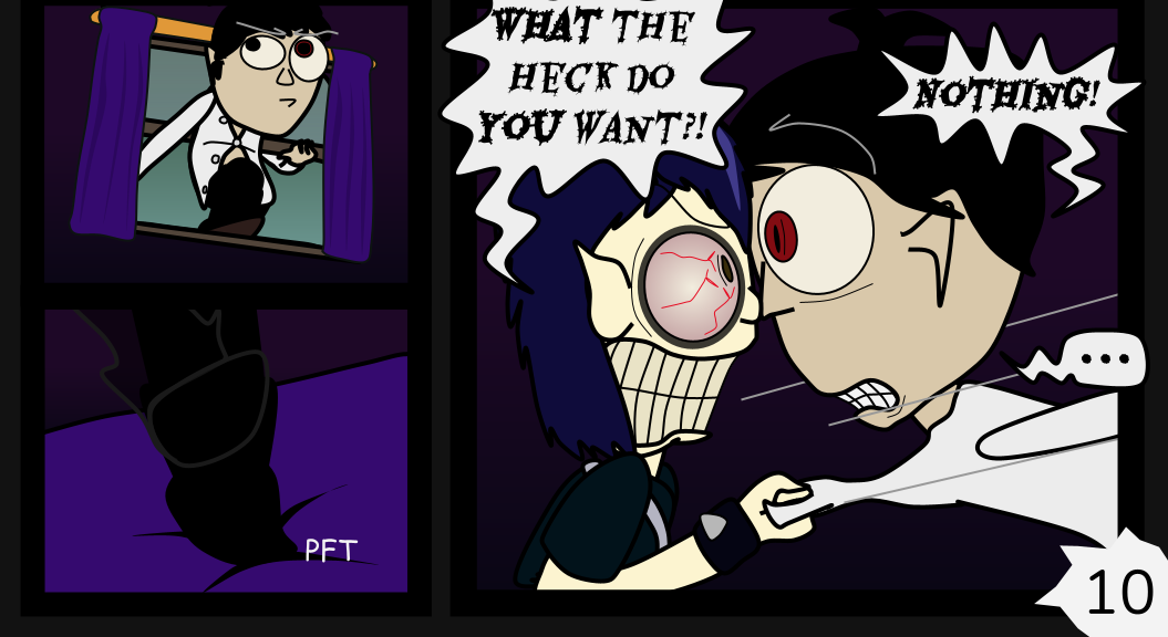Donnie The Fighting Psychopath - Episode 14, Page 10: Strongish Conclusions