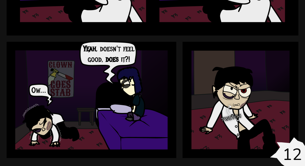 Donnie The Fighting Psychopath - Episode 14, Page 12: Strongish Conclusions
