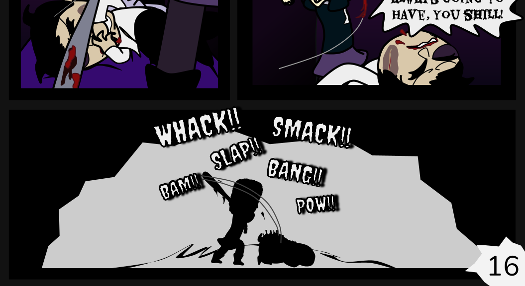 Donnie The Fighting Psychopath - Episode 14, Page 16: Strongish Conclusions