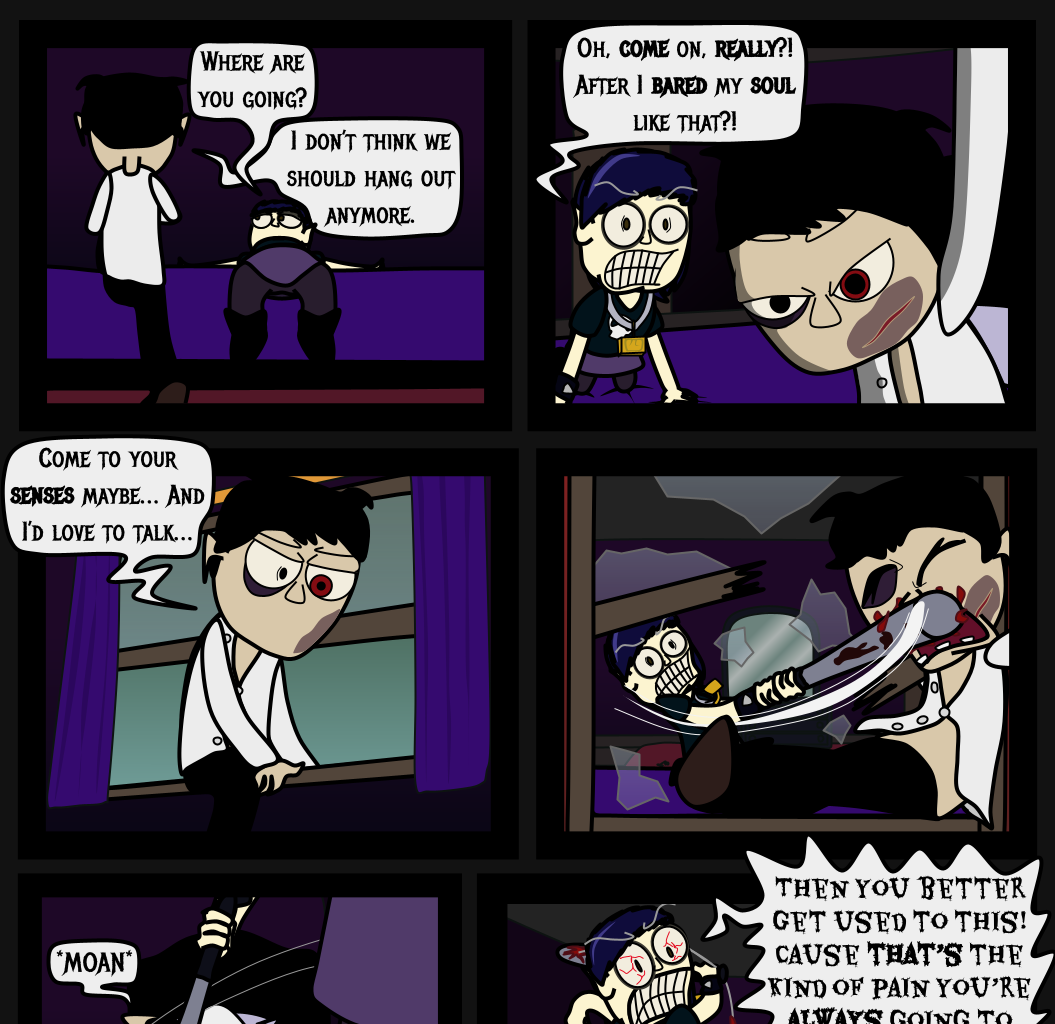 Donnie The Fighting Psychopath - Episode 14, Page 16: Strongish Conclusions