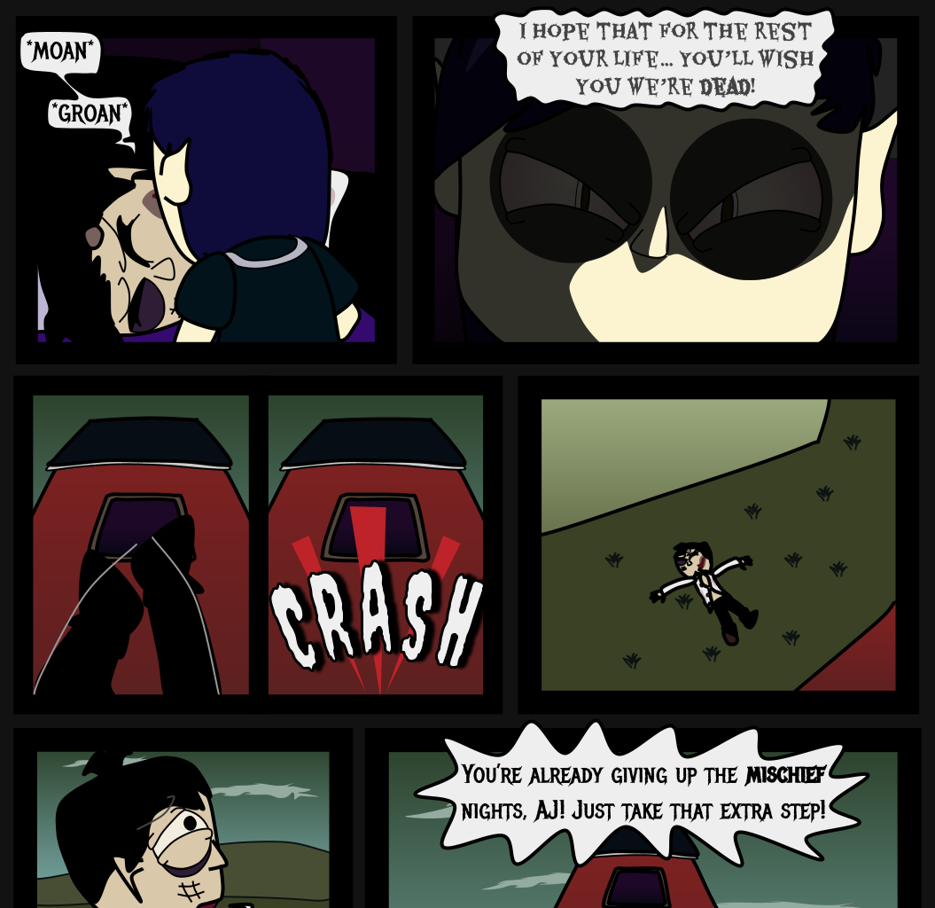 Donnie The Fighting Psychopath - Episode 14, Page 17: Strongish Conclusions