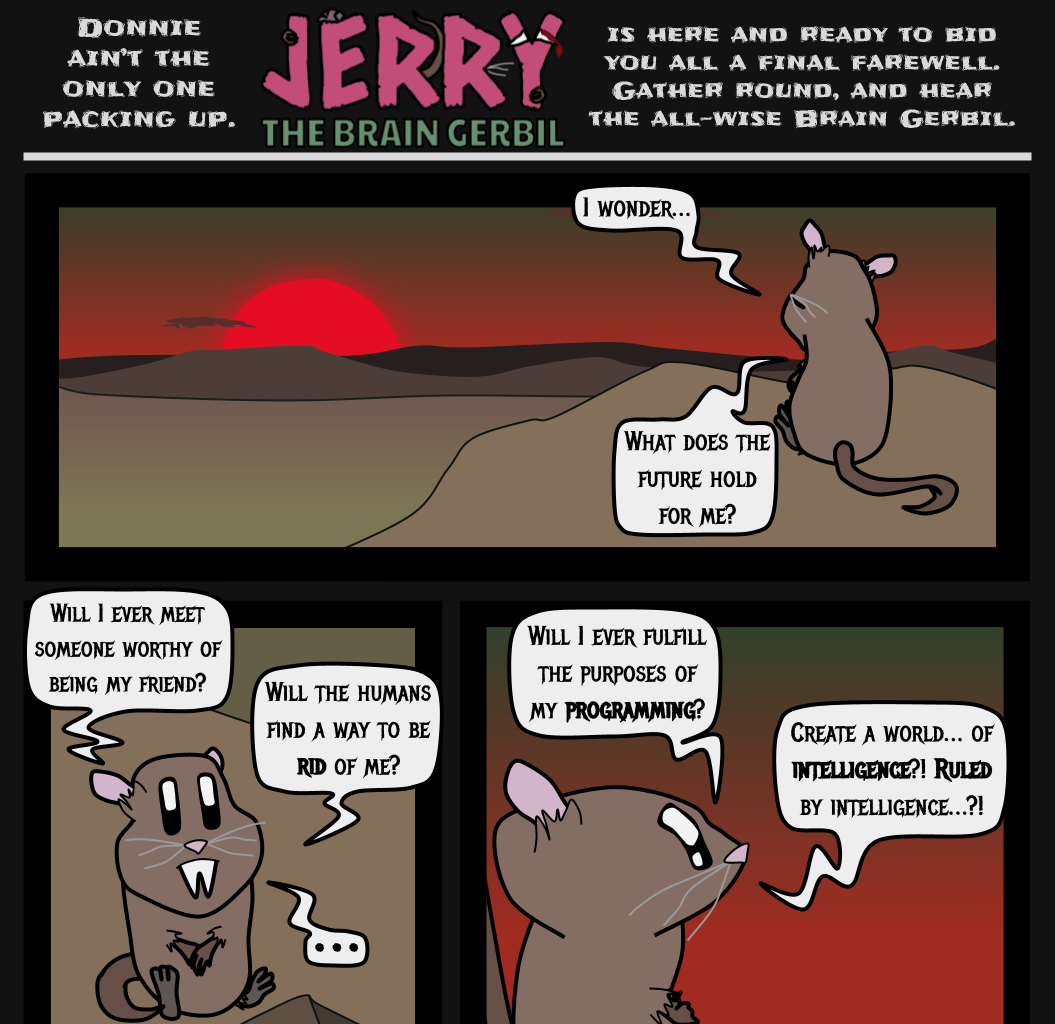 Donnie The Fighting Psychopath - Episode 14, Page 23: Strongish Conclusions