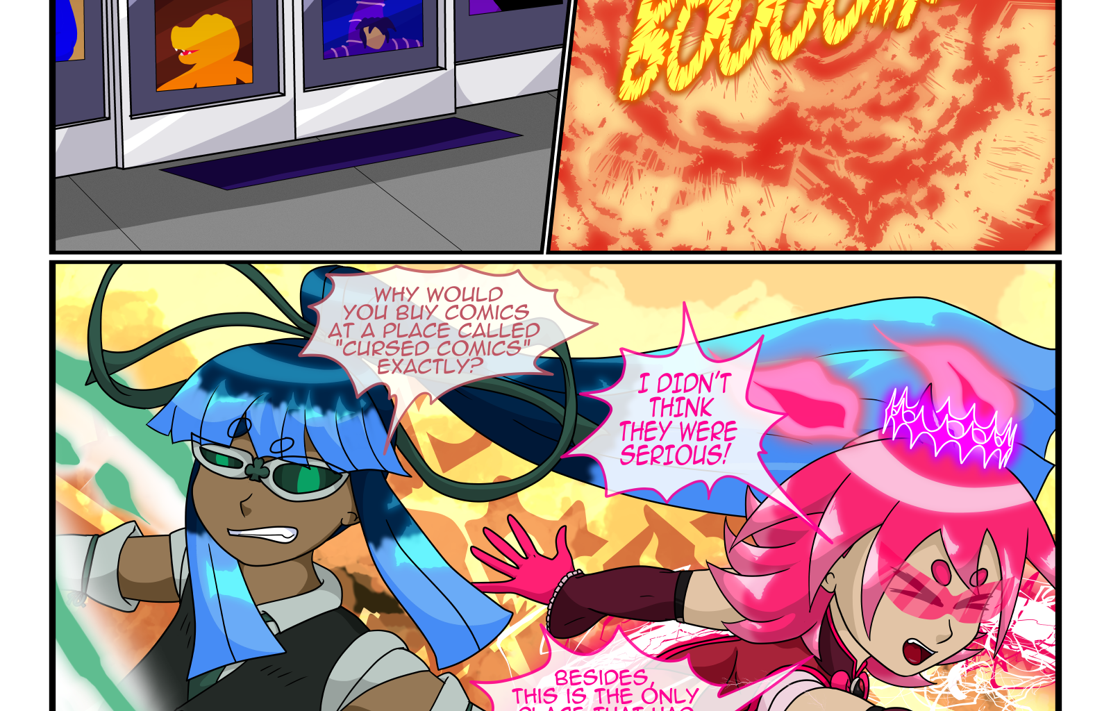 Fables Community Comic Club - Episode 48, Page 1: S7 - Geist Gears "Cursed Comics Part 1"