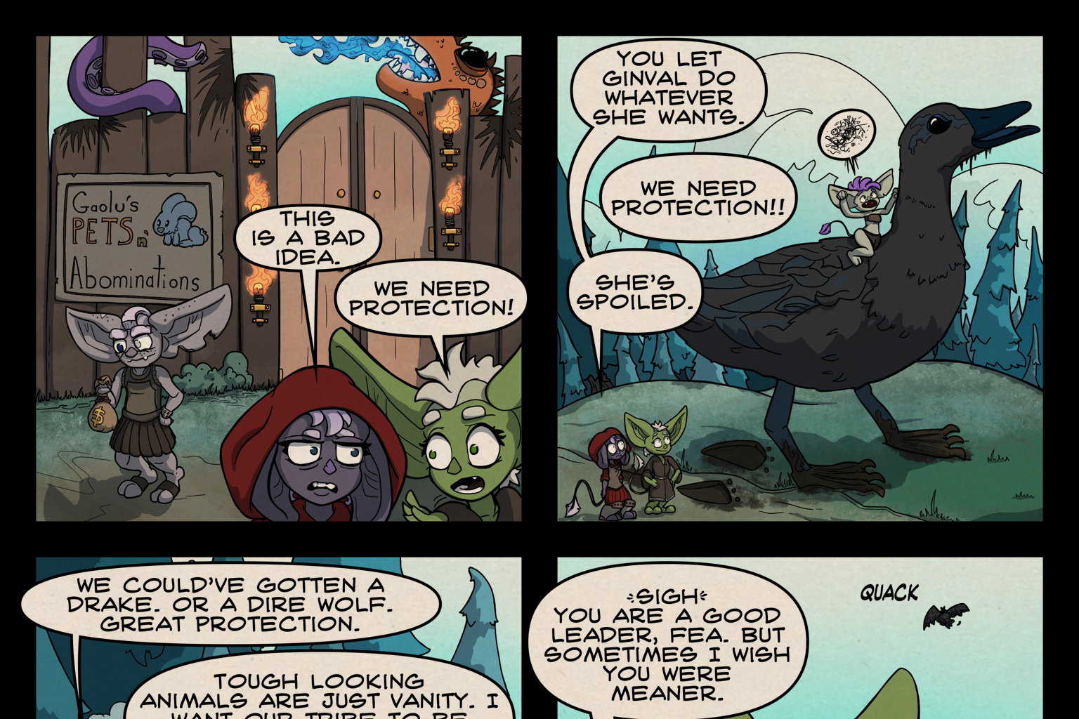 Fables Community Comic Club - Episode 53, Page 1: S8 - Briargate "Protection"