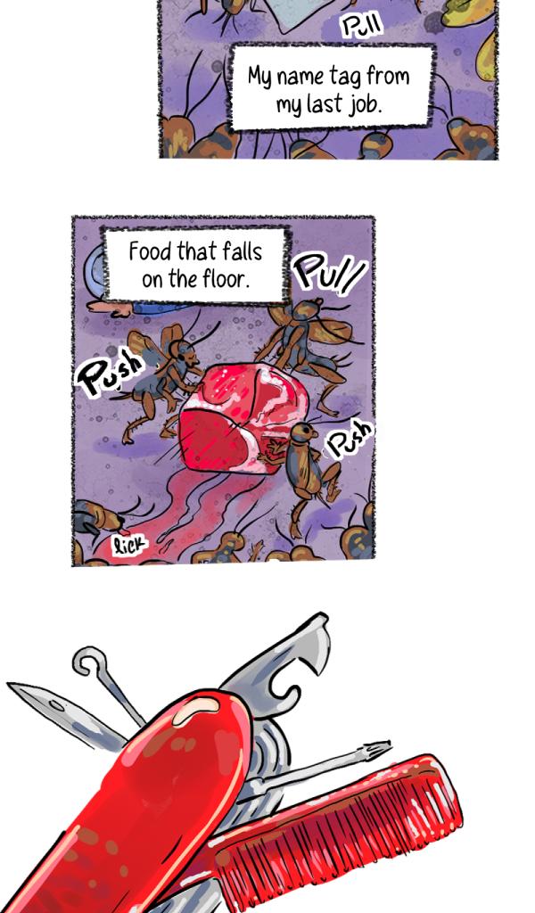 The Gossiper's lair - Episode 2, Page 1: Whisper 1: Roomie. Page 2.