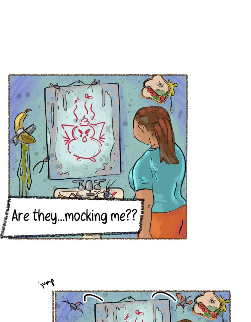 The Gossiper's lair - Episode 3, Page 1: Whisper #1: Roomie. Page 3