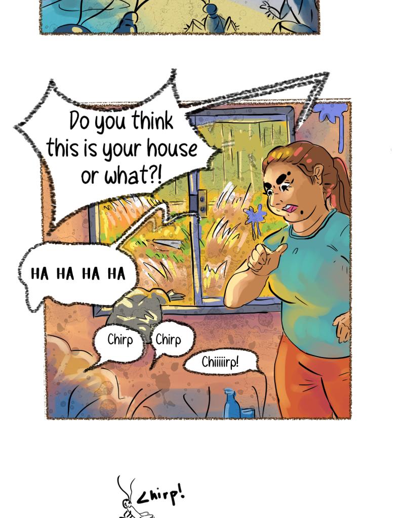 The Gossiper's lair - Episode 3, Page 1: Whisper #1: Roomie. Page 3