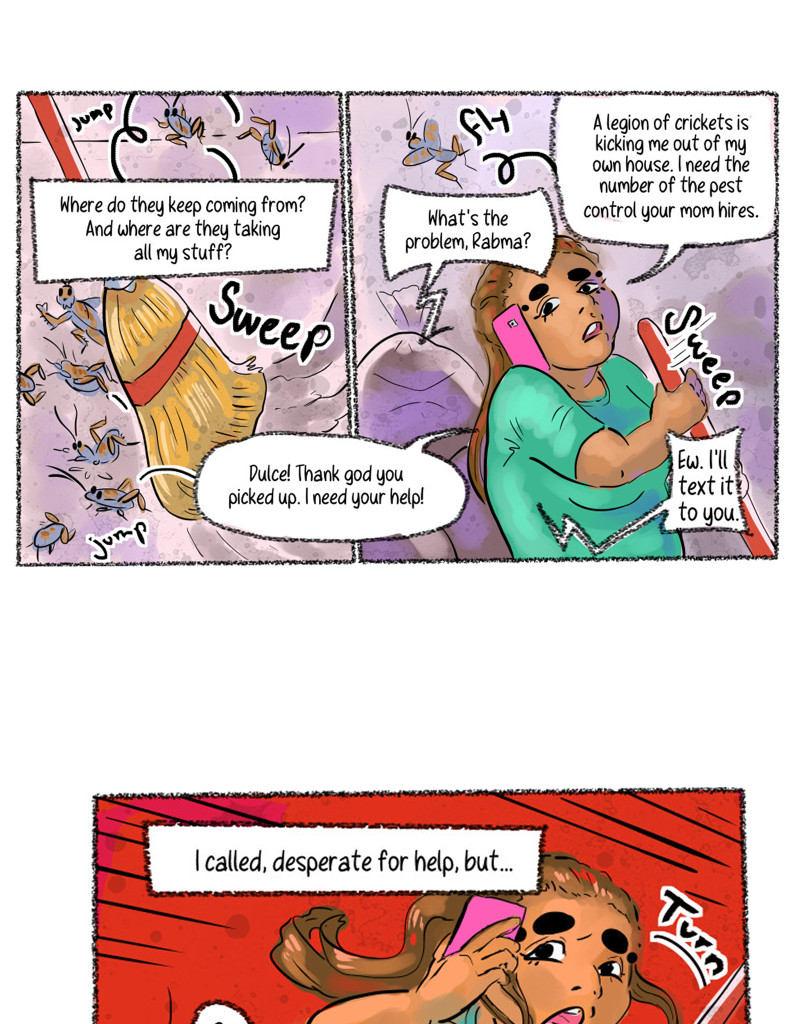 The Gossiper's lair - Episode 4, Page 1: Whisper #1: Roomie. Page 4.