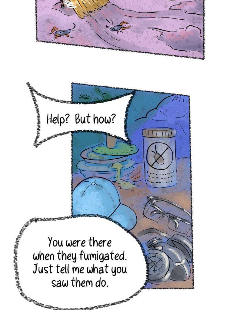 The Gossiper's lair - Episode 4, Page 1: Whisper #1: Roomie. Page 4.