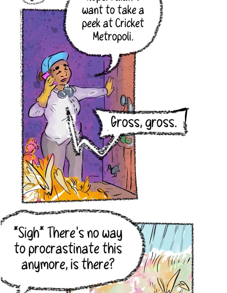 The Gossiper's lair - Episode 5, Page 1: Whisper #1: Roomie. Page 5.