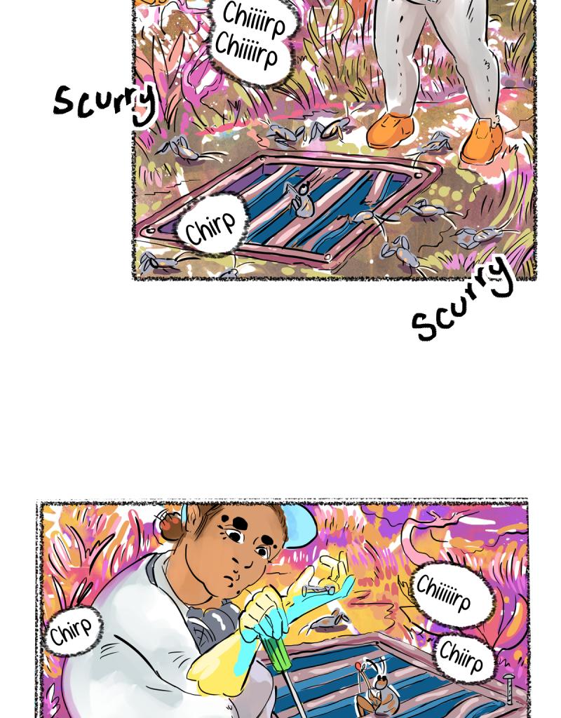 The Gossiper's lair - Episode 6, Page 1: Whisper #1: Roomie. Page 6.