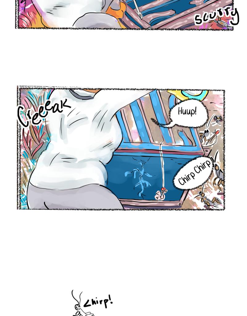 The Gossiper's lair - Episode 6, Page 1: Whisper #1: Roomie. Page 6.