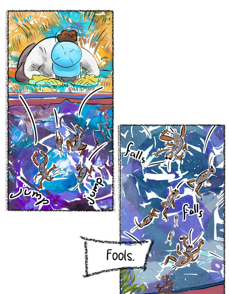 The Gossiper's lair - Episode 7, Page 1: Whisper #1: Roomie. Page 7.