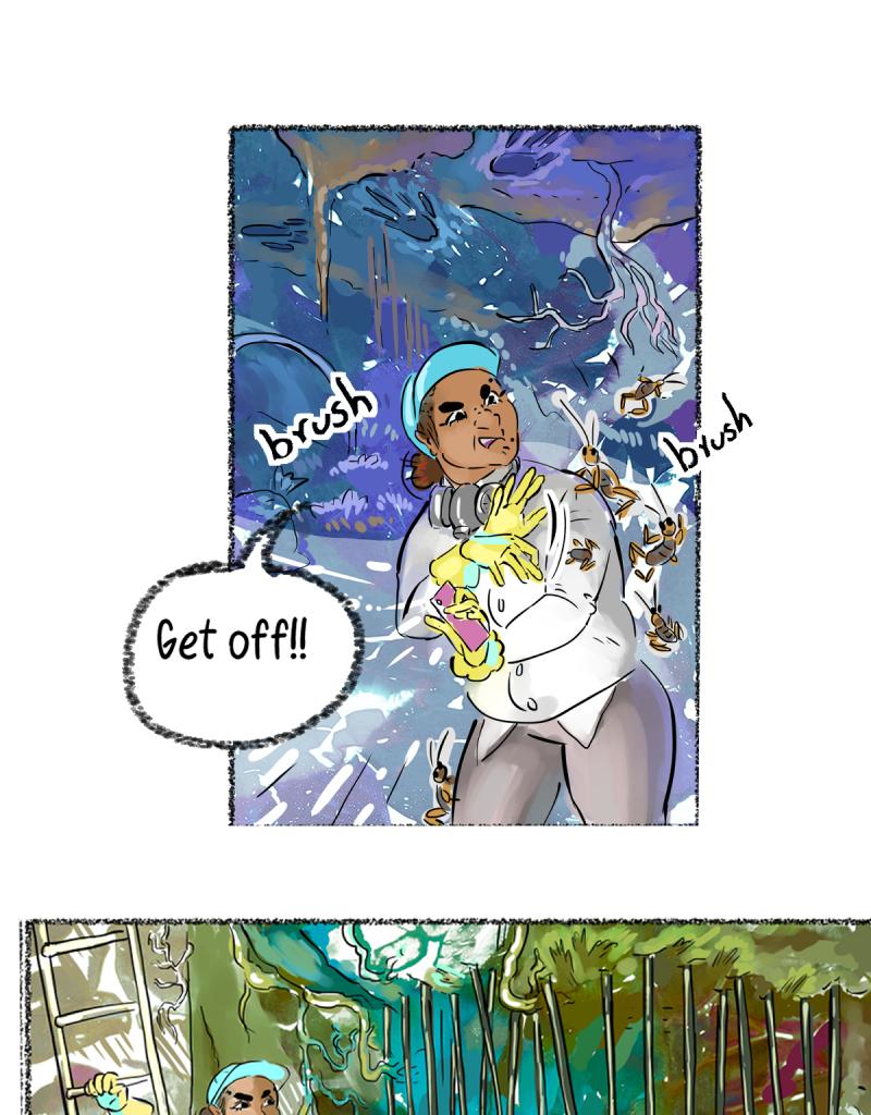 The Gossiper's lair - Episode 8, Page 1: Whisper #1: Roomie. Page 8.