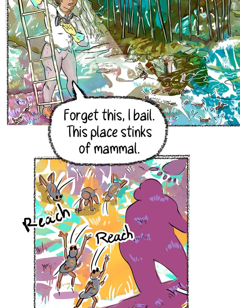 The Gossiper's lair - Episode 8, Page 1: Whisper #1: Roomie. Page 8.