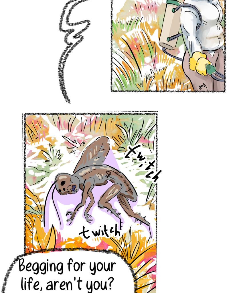 The Gossiper's lair - Episode 8, Page 1: Whisper #1: Roomie. Page 8.