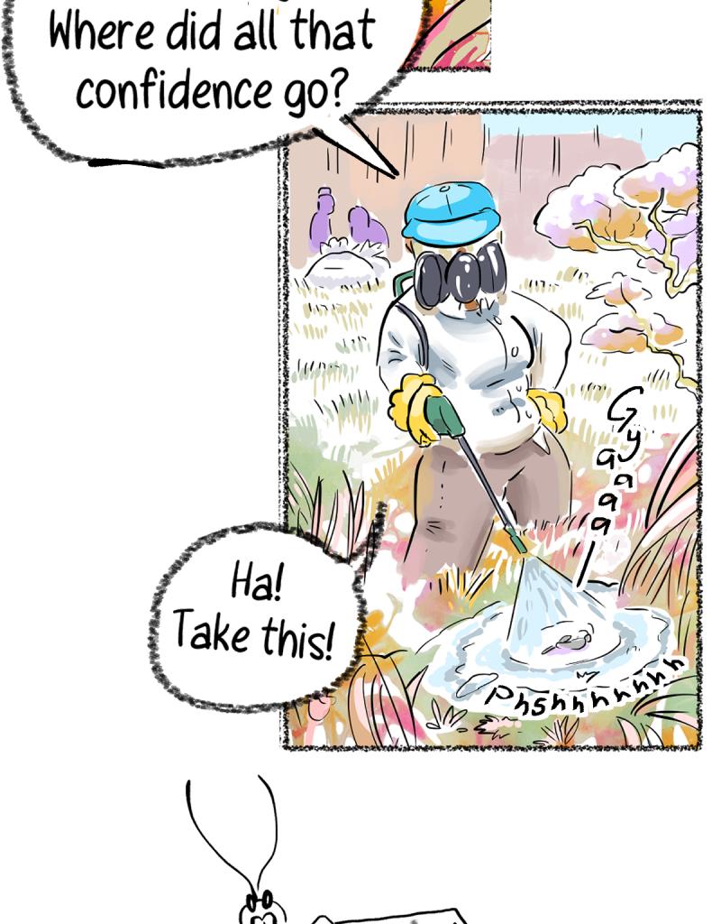 The Gossiper's lair - Episode 8, Page 1: Whisper #1: Roomie. Page 8.